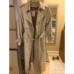 London fog trench coat